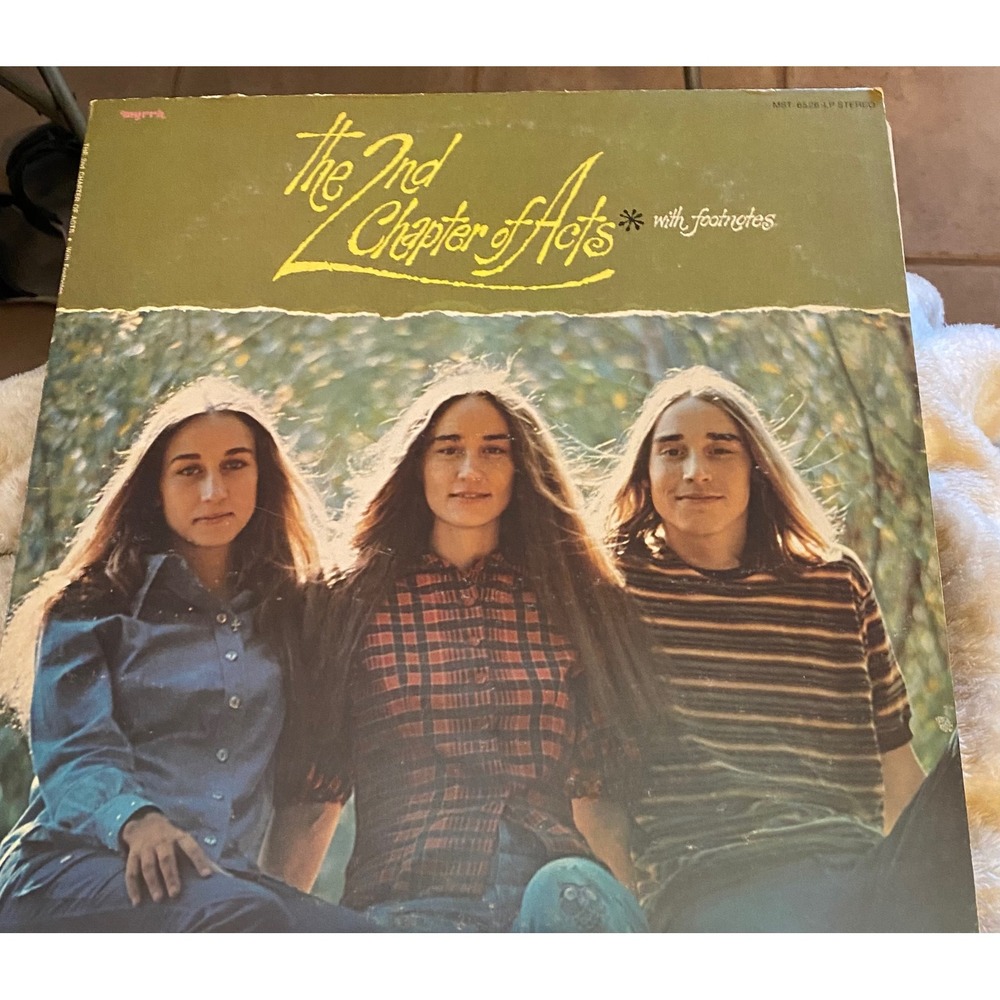 2nd Chapter of Acts With Footnotes 1974 Vinyl LP Myrrh MSA-6526 Lyric Insert